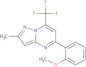 5-(2-Methoxyphenyl)-2-methyl-7-(trifluoromethyl)pyrazolo[1,5-a]pyrimidine