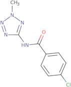 4-Chloro-N-(2-methyl-2H-1,2,3,4-tetrazol-5-yl)benzamide