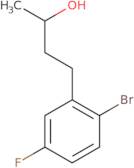 4-(2-Bromo-5-fluorophenyl)butan-2-ol