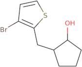 2-[(3-Bromothiophen-2-yl)methyl]cyclopentan-1-ol