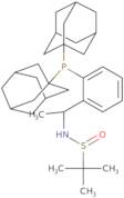 (R)-N-((S)-1-(2-(Di(adamantan-1-yl)phosphanyl)phenyl)ethyl)-2-methylpropane-2-sulfinamide