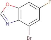 4-Bromo-6-fluoro-1,3-benzoxazole