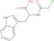 2-(2-Chloroacetamido)-3-(1H-indol-3-yl)propanoic acid