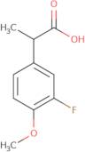 2-(3-Fluoro-4-methoxyphenyl)propanoic acid