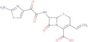 (6R,7R)-7-(2-(2-Aminothiazol-4-yl)-2-oxoacetamido)-8-oxo-3-vinyl-5-thia-1-azabicyclo[4.2.0]oct-2-e…