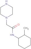 N-(2-Methylcyclohexyl)-2-(piperazin-1-yl)acetamide