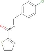 (2E)-3-(4-Chlorophenyl)-1-(thiophen-2-yl)prop-2-en-1-one