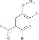 2,6-Dibromo-3-methoxy-5-nitropyridine