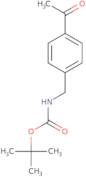 tert-Butyl N-[(4-acetylphenyl)methyl]carbamate