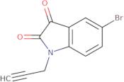 5-Bromo-1-(prop-2-yn-1-yl)-2,3-dihydro-1H-indole-2,3-dione