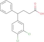 4-(3,4-Dichlorophenyl)-4-phenylbutanoic Acid