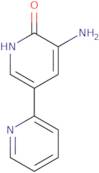 5'-Amino-[2,3'-bipyridin]-6'(1'H)-one