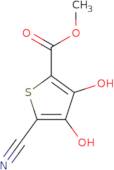 Methyl 5-cyano-3,4-dihydroxythiophene-2-carboxylate
