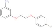 3-[2-(4-Fluoro-phenoxy)-ethoxy]-phenylamine