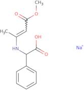 (S)-α-[(3-methoxy-1-methyl-3-oxo-1-propenyl)amino]-benzeneacetic acid monosodium