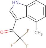 2,2,2-Trifluoro-1-(4-methyl-1H-indol-3-yl)ethan-1-one