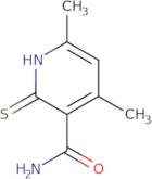 4,6-Dimethyl-2-sulfanylpyridine-3-carboxamide