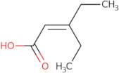 3-Ethylpent-2-enoic acid