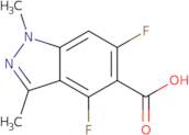 4,6-Difluoro-1,3-dimethyl-1H-indazole-5-carboxylic acid