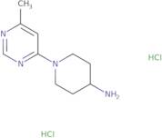 1-(6-Methylpyrimidin-4-yl)piperidin-4-amine dihydrochloride