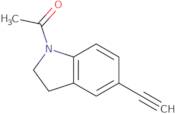 1-(5-Ethynyl-2,3-dihydro-1H-indol-1-yl)ethan-1-one