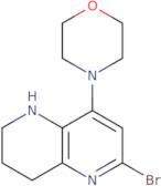 6-Bromo-8-(morpholin-4-yl)-1,2,3,4-tetrahydro-1,5-naphthyridine