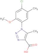 1-(4-Chloro-2-methoxy-5-methylphenyl)-5-methyl-1H-1,2,3-triazole-4-carboxylic acid