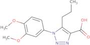 1-(3,4-Dimethoxyphenyl)-5-propyl-1H-1,2,3-triazole-4-carboxylic acid