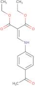 Ethyl 2-ethoxycarbonyl-3-(4-acetylphenylamino)acrylate