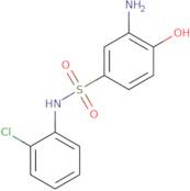 3-Amino-N-(2-chlorophenyl)-4-hydroxybenzene-1-sulfonamide