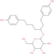 (2R,3R,4S,5S,6R)-2-{[1,7-Bis(4-hydroxyphenyl)heptan-3-yl]oxy}-6-(hydroxymethyl)oxane-3,4,5-triol