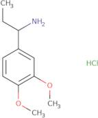 1-(3,4-dimethoxyphenyl)propan-1-amine hydrochloride