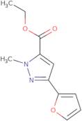 Ethyl 3-(2-furyl)-1-methyl-1H-pyrazole-5-carboxylate