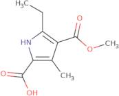 5-Ethyl-4-(methoxycarbonyl)-3-methyl-1H-pyrrole-2-carboxylic acid