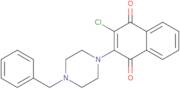 2-(4-Benzylpiperazino)-3-chloronaphthoquinone