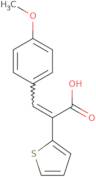 3-(4-Methoxyphenyl)-2-(thiophen-2-yl)prop-2-enoic acid