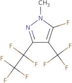 5-Fluoro-1-methyl-3-(perfluoroethyl)-4-(trifluoromethyl)-1H-pyrazole