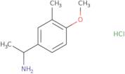 1-(4-Methoxy-3-methylphenyl)ethan-1-amine hydrochloride