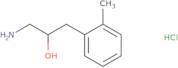 1-Amino-3-(2-methylphenyl)propan-2-ol hydrochloride