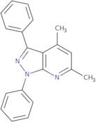 4,6-Dimethyl-1,3-diphenyl-1H-pyrazolo[3,4-b]pyridine