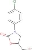 5-(Bromomethyl)-3-(4-chlorophenyl)-1,3-oxazolidin-2-one