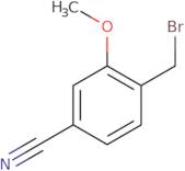 4-(Bromomethyl)-3-methoxybenzonitrile