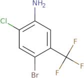 4-Bromo-2-chloro-5-(trifluoromethyl)benzenamine