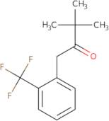 3,3-Dimethyl-1-[2-(trifluoromethyl)phenyl]butan-2-one