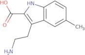 3-(2-Aminoethyl)-5-methyl-1H-indole-2-carboxylic acid