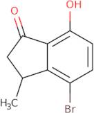 4-Bromo-7-hydroxy-3-methylindan-1-one