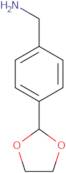 [4-(1,3-Dioxolan-2-yl)phenyl]methanamine