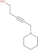 5-(1-Piperidinyl)-3-pentyn-1-ol