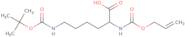 (S)-2-(Allyloxycarbonylamino)-6-(tert-butoxycarbonylamino)hexanoic acid