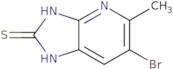6-Bromo-5-methyl-3H-imidazo[4,5-b]pyridine-2-thiol